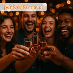 Load image into Gallery viewer, Ruckae 12 Pack 2oz Shot Glasses Set Gradient Colorful Shot Glasses Bulk with Heavy Base Bar Cylinder Glass Shot Cups for Vodka Tequila Whiskey Liquor Cocktail