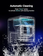 Load image into Gallery viewer, EUHOMY Nugget Ice Maker Countertop, 40Lbs/24H Pebble Ice Maker Machine, Self-Cleaning Countertop Sonic Ice Makers with Ice Scoop&amp;Basket, Pellet Ice Maker Machine for Home/Kitchen/Office