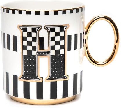 MACKENZIE-CHILDS My Mug, Decorative Ceramic Coffee Mug with Handle, H