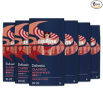 Load image into Gallery viewer, Lavazza Classico Ground Coffee Blend, Medium Roast, Premium Coffee, 100% Arabic, Value Pack, Non GMO, 20 Ounce (Pack of 6)