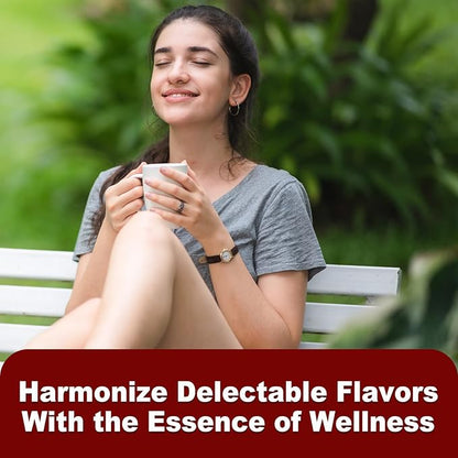 TEARELAE - Cranberry Apple Tea Bags, 35 Count - Premium Cranberry Herbal Blend Tea with Dried Cranberries, Apples, Hibiscus, Rose Petals & Licorice Root - Caffeine-free - Perfect for Daily Refreshment