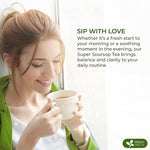 Load image into Gallery viewer, FreshDrinkUS, Super Soursop Herbal Tea – 60 Tea Bags | Soursop, Ginger, Turmeric, Lemongrass, Cinnamon, Black Pepper &amp; Peppermint | Caffeine-Free, Natural Flavor, Plant-Based Blend | Sugar-Free