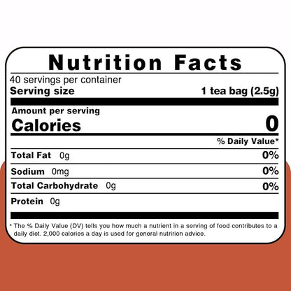 TEARELAE - Rooibos Tea Bags, 40 Count - Premium Natural Rooibos Red Tea - Caffeine-Free Herbal Tea from South Africa - Non-GMO - Perfect for Relaxation & Comfort