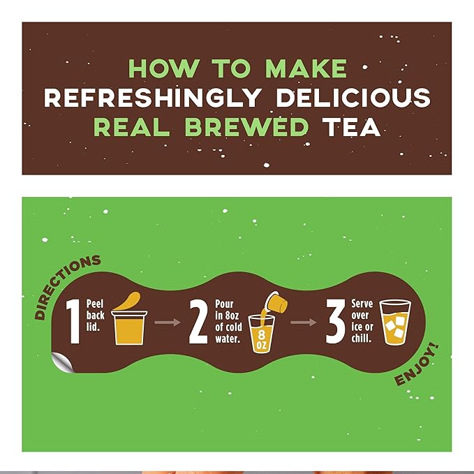 Promise Tea by Java House - Cold-Brewed Tea Concentrate Pods - Ethically Sourced - Green Tea - Pack of 12