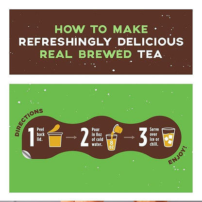 Promise Tea by Java House - Cold-Brewed Tea Concentrate Pods - Ethically Sourced - Green Tea - Pack of 12