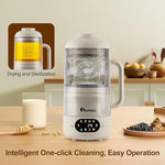 Load image into Gallery viewer, IAGREEA 35oz Noise Reducing Nut Milk Maker Machine, 10 in 1 Automatic Soy Milk Maker with 8 Blades, Homemade Oat, Juice, Yogurt, Milk Shake, 12H Delay, 6H Keep Warm, BPA-Free, Self-Cleaning