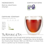 Load image into Gallery viewer, The Republic of Tea Ginger Peach Black Tea, Caffeinated, 50 Count