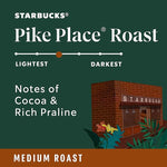 Load image into Gallery viewer, Starbucks Whole Bean Coffee, Medium Roast Coffee, Pike Place Roast, 100% Arabica, 1 bag (18 oz)