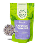 Load image into Gallery viewer, Worldwide Botanicals Organic Lavender Flowers, 4 ounces, Pure European Lavender buds, Perfect for Aromatherapy, Sachets, Wedding celebrations, Tea flavoring, Eye pillows Scenting The Home