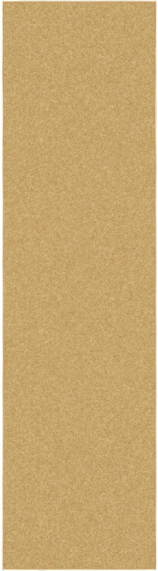 Ottomanson Hallway Runner Rug 2'7" x 9'10" Non Slip Solid Area Rugs Easy to Clean Laundry Rug Runner Durable & Pet Friendly Floor Carpet Runners for Hallways Entryway Living Room Kitchen, Beige