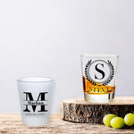 Load image into Gallery viewer, Personalized Shot Glasses Clear with Your Photo Text, Custom Frosted Shot Glasses 1.5oz Bar Accessories Gifts for Tequila, Vodka, or Whiskey Lovers Birthday Christmas Wedding Gifts