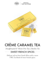 Load image into Gallery viewer, TWG Tea | Crème Caramel Tea | Rooibos Tea | Caramel &amp; Theine-Free | 15 Hand Sewn Cotton Teabags | Gift Set