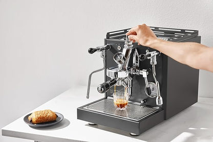 Diletta Alto Espresso Machine with Flow Control | Dual Boiler | PID | Shot Timer | Adjustable OPV | (Black)
