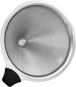 Load image into Gallery viewer, Pour Over Coffee Filter Compatible with Chemex 6/8/10 Cups &amp; Hario V60 02 03, Reusable Stainless Steel Metal Cone Slow Drip Coffee Filter, Coffees Pour Over Dripper Filters