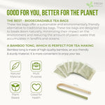 Load image into Gallery viewer, FreshDrinkUS, Premium Soursop Graviola Leaf Tea | 45 Tea Bags form Powder, 100% Natural and Pure, Handmade, Made With Natural Materials-Corn Fiber Tea Bag, Sugar/Caffeine Free, Hoja Guanabana Tea