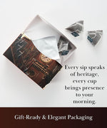 Load image into Gallery viewer, EZR Leaf English Breakfast Premium Whole Leaf Ceylon Black Tea, 20 counts 2.1 Once, Rich Flavor &amp; Bold Aroma Blend, A Morning Ritual in Every Cup