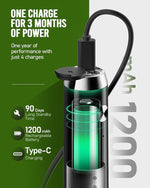 Load image into Gallery viewer, Maestri House Rechargeable Milk Frother with Stand, LunaFro Handheld Electric Foam Maker Waterproof Detachable Stainless Steel Whisk Drink Mixer Foamer for Lattes, Cappuccino