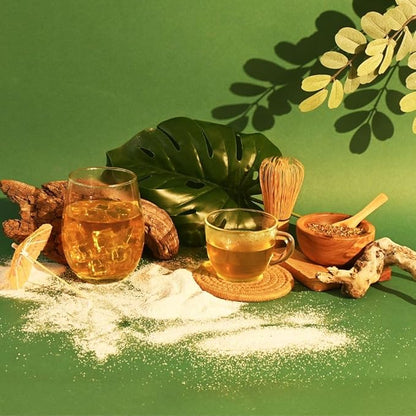 Organic Positively Tea Company, South African Green Rooibos Tea, Loose Leaf, 16 Ounce