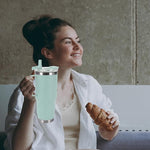 Load image into Gallery viewer, HASLE OUTFITTERS 30oz Tumbler Bulk with Handle, Insulated Travel Coffee Mug Set with Handle Leak-Proof Double Wall Stainless Steel Vacuum Tumblers Pack Metal Cup for Hot and Cold Drink