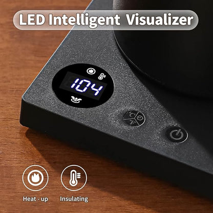 Water Kettle Electric,Gooseneck Electric Kettle with 50pcs Coffee Filter,±1℉ Temperature Control, Fast Heating, Stainless Steel Interior, Ideal for Precise Pour-Over Coffee and Tea