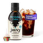 Load image into Gallery viewer, Coffee Concentrate - Limited Release Flavors - Cold Brew Coffee, Perfect for Hot or Iced Instant Coffees, Hot Drinks, Cold Brew Concentrate, 35 Servings - Birthday Cake