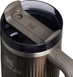Load image into Gallery viewer, STANLEY Quencher H2.0 Tumbler with Handle and Straw 30 oz | Flowstate 3-Position Lid | Cup Holder Compatible for Travel | Insulated Stainless Steel Cup | BPA-Free | Fluted Gunmetal Shine