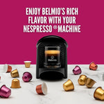 Load image into Gallery viewer, Belmio Lungo Fortissimo Espresso Coffee Pods – Dark Roast – Bold &amp; Full of Flavor - Nespresso Original Line Compatible – 10 Count (Pack of 10)