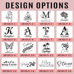 Load image into Gallery viewer, Personalized Tumblers with Engraved Name, Personalized Birthday Gifts for Men Women, Custom 40oz Stainless Steel Coffee Tumbler with Lids and Straws, Custom Travel Cup (40oz Engraved Tumbler)