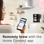 Load image into Gallery viewer, BOSCH 800 Series Fully Automatic Espresso and Coffee Machine – 35 Drinks, Cold Brew, Double Cup, Milk Hose, Ceramic Grinder, Smart Features, in Black TPU60309