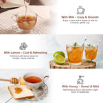 Load image into Gallery viewer, Soeos Organic Red Rooibos Loose Leaf Tea, 16 Ounce (1LB), Naturally Caffeine-Free Herbal Tea, USDA and Non-GMO Certified, Gluten Free, Keto Friendly, Rich Aroma &amp; Smooth Flavor, South African Grown, Perfect for Hot or Iced Tea