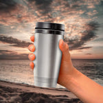 Load image into Gallery viewer, DISCOUNT PROMOS Stainless Steel Tumblers 16 oz. Set of 6, Bulk Pack - Perfect for Coffee, Soda, Other Hot &amp; Cold Beverages - Silver