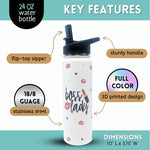 Load image into Gallery viewer, Brooke &amp; Jess Designs Boss Lady Tumbler - Best Boss Gifts for Women - Great Travel Water Bottle Gifts for Bosses, Coworkers, Mom, Christmas, Birthday