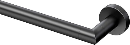 Gatco 4630MX Glam Single Towel Bar, 24 Inch, Matte Black