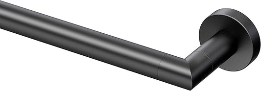 Gatco 4630MX Glam Single Towel Bar, 24 Inch, Matte Black