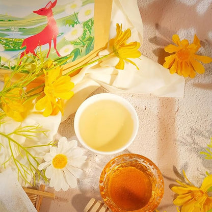 WT WEETEE Raw Dandelion Root Tea Bags, 100 Count Premium Dandelion Tea, Natural, Unprocessed, Earthy Flavor, Caffeine Free Herbal Tea