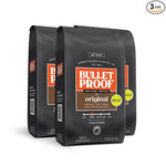 Load image into Gallery viewer, Bulletproof Original Medium Roast Ground Decaf Coffee, 12 Ounces (Pack of 3), Clean Coffee Tested for Toxins, Packaging May Vary