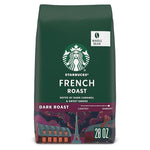 Load image into Gallery viewer, Starbucks Whole Bean Coffee, Dark Roast Coffee, French Roast, 100% Arabica, 1 bag (28 oz)