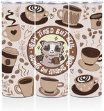 Load image into Gallery viewer, Funny Raccoon 20oz Stainless Steel Tumbler, Coffee Lovers Gifts, Straight Skinny Coffee Mug, Insulated Tumblers Cups Raccoon Gifts for Women Girls, Travel Water Bottle for Office Birthday Christmas