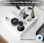 Load image into Gallery viewer, PUSEE Espresso Knock Box &amp; Tamp Station, 9 in 1 Espresso Organizer, Fit 51,54,58MM Tamper, Distributor, Portafilter &amp; Puck Screen Accessories, Detachable Knock Box
