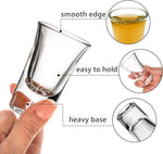 Load image into Gallery viewer, Tebery 30 Pack Shot Glass Bulk Heavy Base, 1.2 Oz Tequila Glass Set with 2 Bottle Pourer, Clear Small Whiskey Shot Glass Cups for Vodka, Liquors, Cocktail, Espressos, Bar