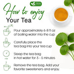 Load image into Gallery viewer, FreshDrinkUS, Premium Gotu Kola Leaf Tea – 75 Tea Bags | Pure Dried Centella Asiatica Leaves | Naturally Caffeine-Free Herbal Tea | Refreshing Aroma &amp; Smooth Taste | Premium Herbal Infusion. Vegan