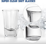Load image into Gallery viewer, A&amp;A Wonders 1.5 Oz Shot Glasses Set Of 8 With Heavy Base - Shot Glass Set, Weighted shotglass - For Vodka Tequila Shot Glasses Gift Box (Set of 8)