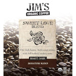 Load image into Gallery viewer, Jim’s Organic Coffee Sweet Love Blend, Dark Roast, Whole Bean, 5 Pound
