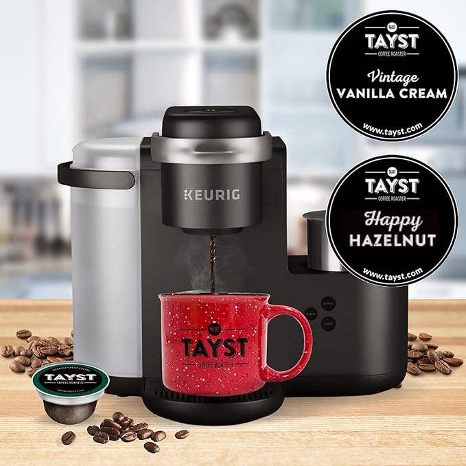 Tayst Coffee Pods, Vanilla Cream and Happy Hazelnut Medium Roast, K Cups Compatible with Keurig Coffee Maker, Sustainable Single Serve, Pack of 240