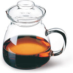 Load image into Gallery viewer, Simax Glassware 20 Oz. Glass Teapot | Short Spout, Microwave and Stovetop Safe, Heat, Cold, and Thermal Shock Resistant Borosilicate Glass, Makes a Stunning Presentation