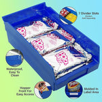 Load image into Gallery viewer, Akro-Mils 30130 Plastic Shelf Bins, Heavy Duty Storage Bins for Garage, Closet, and Drawer Organization, 12-Inch x 6-1/2-Inch x 4-Inch, Green, 12-Pack