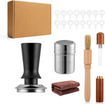 Load image into Gallery viewer, 21pcs Espresso Tamper Set, Barista Tools Kit for Coffee Machine, Spring-Loaded 304 Stainless Steel Base 30lbs Coffee Calibrated Tamper kits for Enjoying cafes Home Office hotels(51mm)