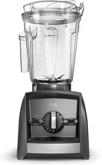 Vitamix A2500 Ascent Series Smart Blender, Professional-Grade, 64 oz. Low-Profile Container, Slate