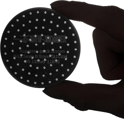 MHW-3BOMBER 51mm Espresso Puck Screen 2 Packs Metal Coffee Filter Reusable Espresso Filters for 51mm Portafilter Basket 0.8mm Thickness FG7008S-OS