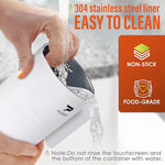 Load image into Gallery viewer, Milk Frother, Electric Milk Frother and Steamer 4 in 1 Automatic Coffee Steamer Frother, 11.8OZ / 350ML Warm and Cold Foam Frother For Coffee,Latte, Cappuccino, Macchiato, Hot Chocolate, White